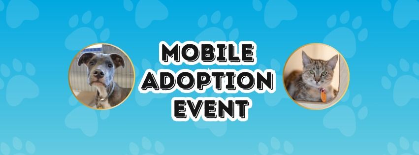 Mobile Adoption Event - Dogs, Cats, Puppies, Kittens at Great American Family Christmas Festival!