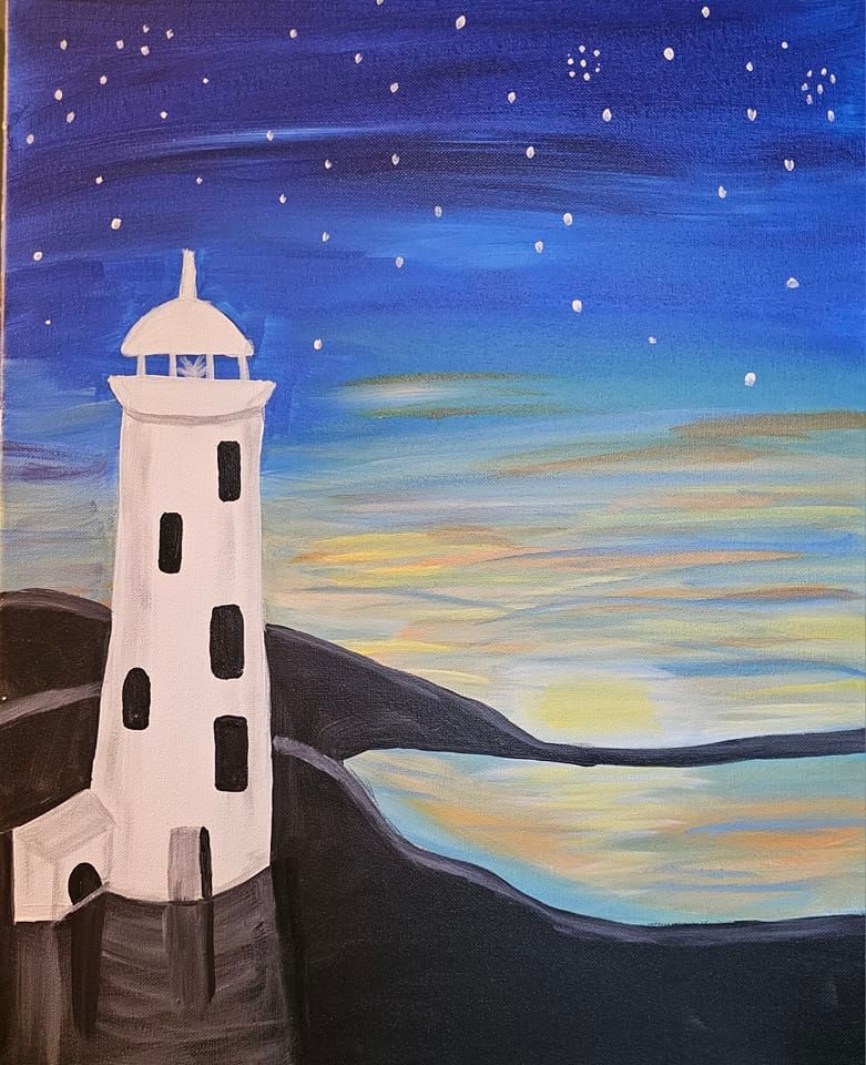 Blue Abode and Paint ~ Light House