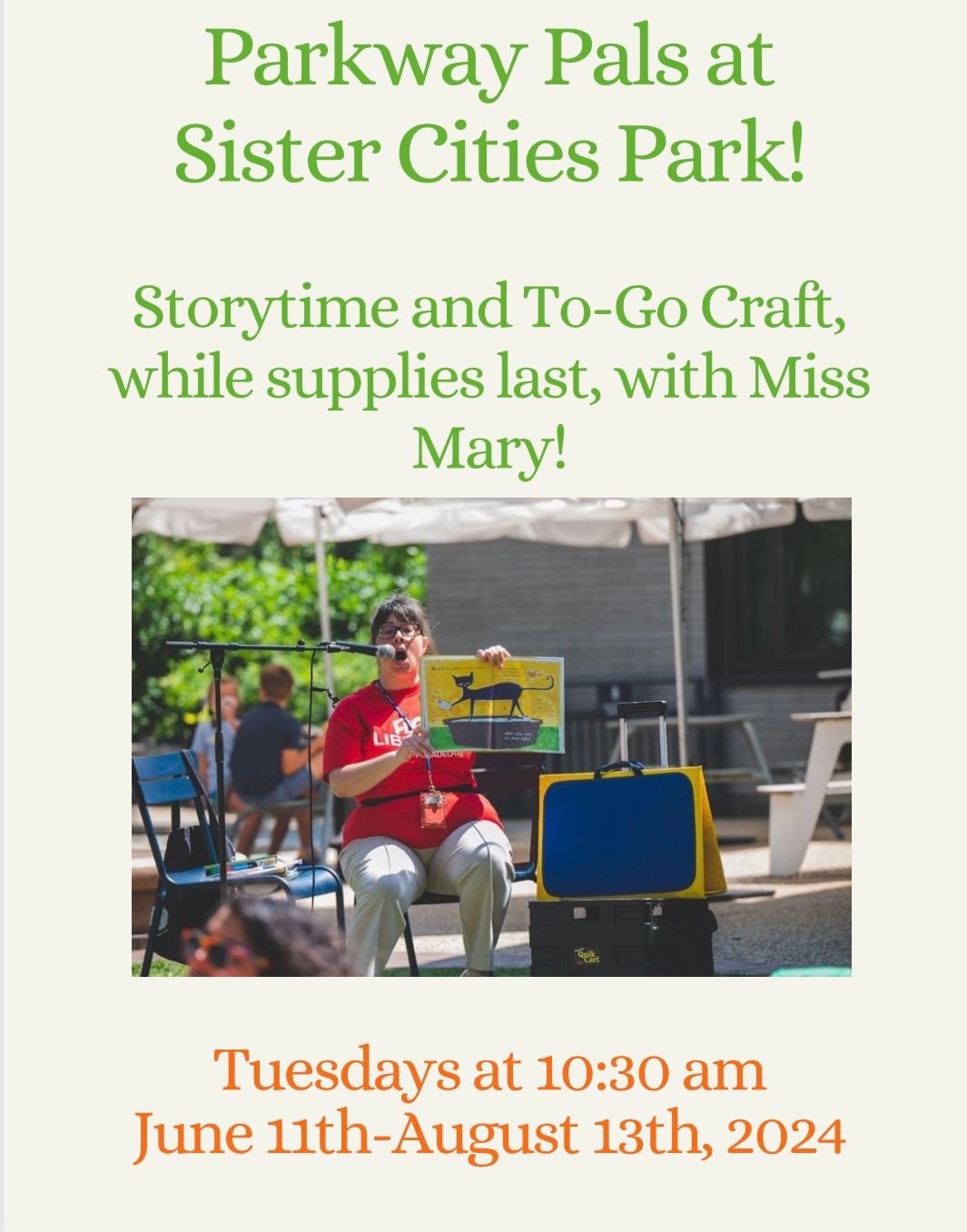 Family Storytime at Parkway Pals!
