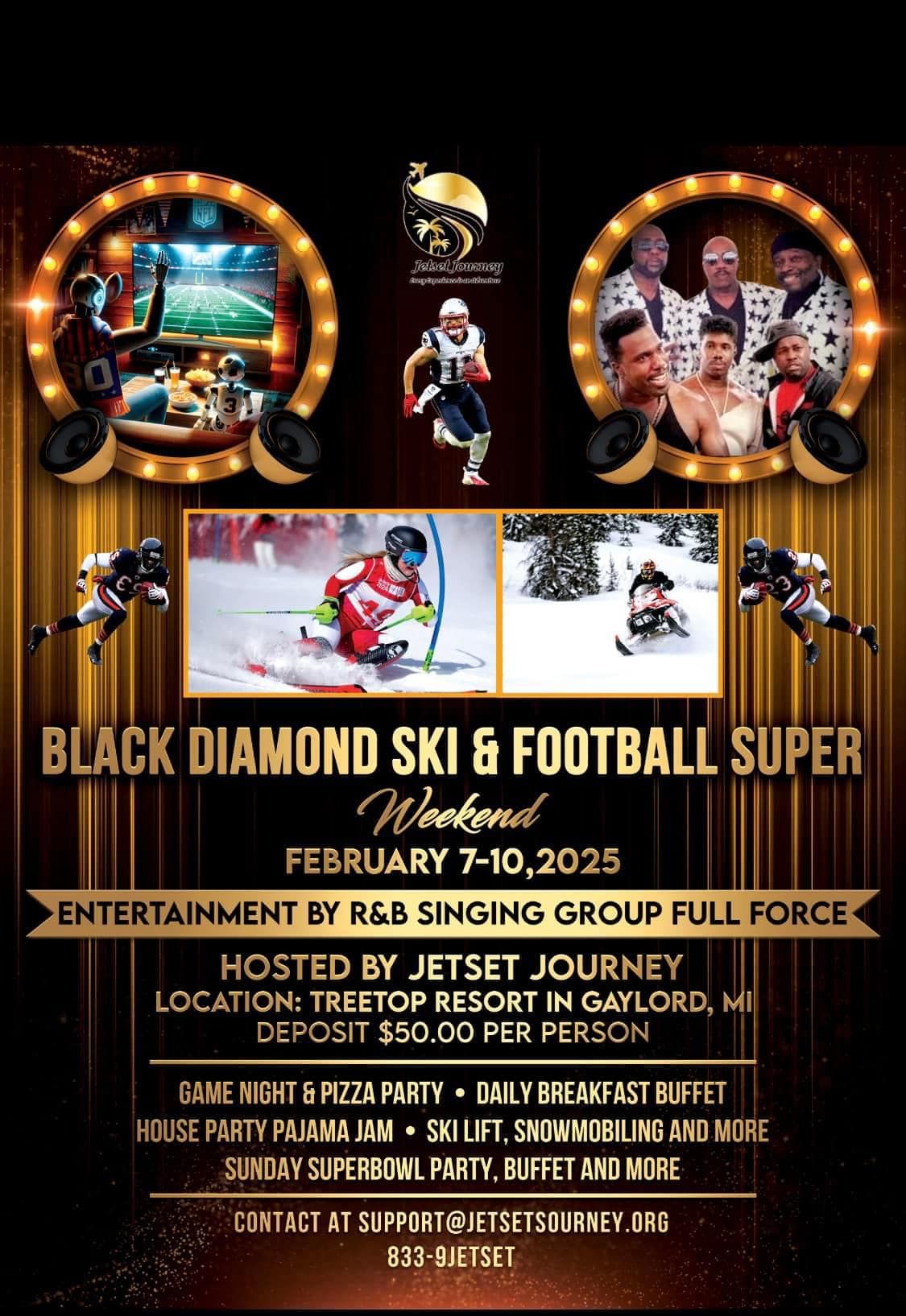 BLACK DIAMOND SKI & FOOTBALL SUPER WEEKEND