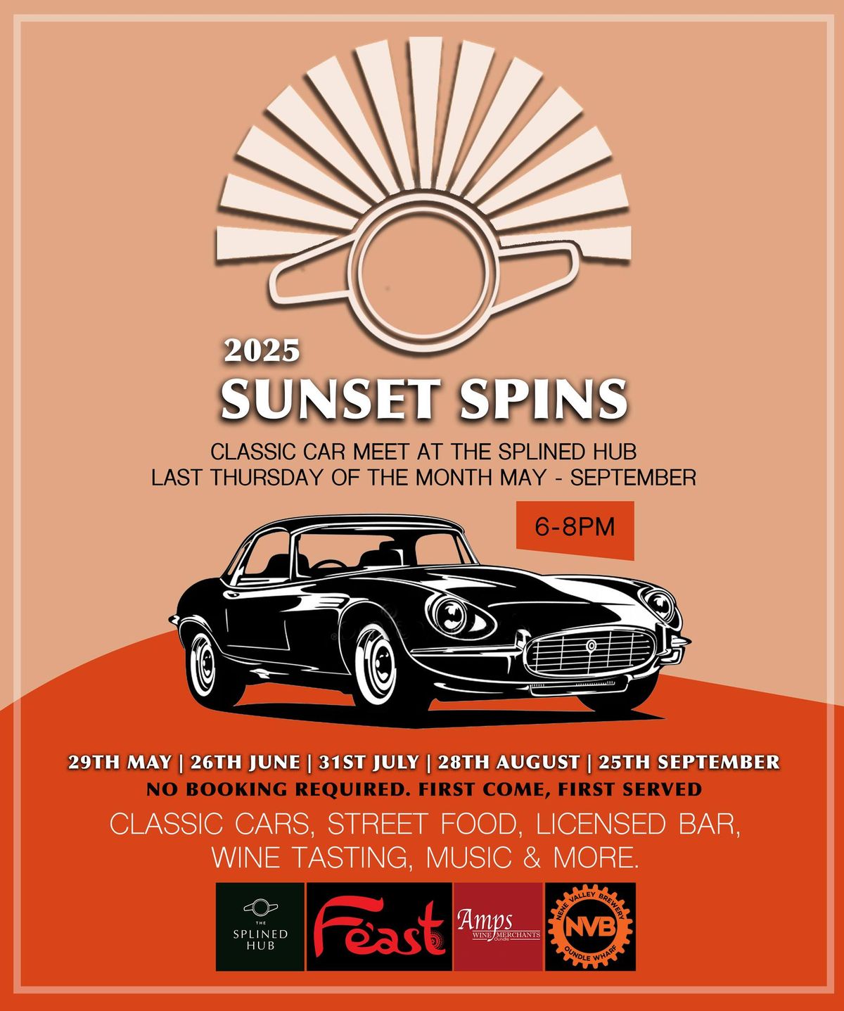 SUNSET SPINS at The Splined Hub