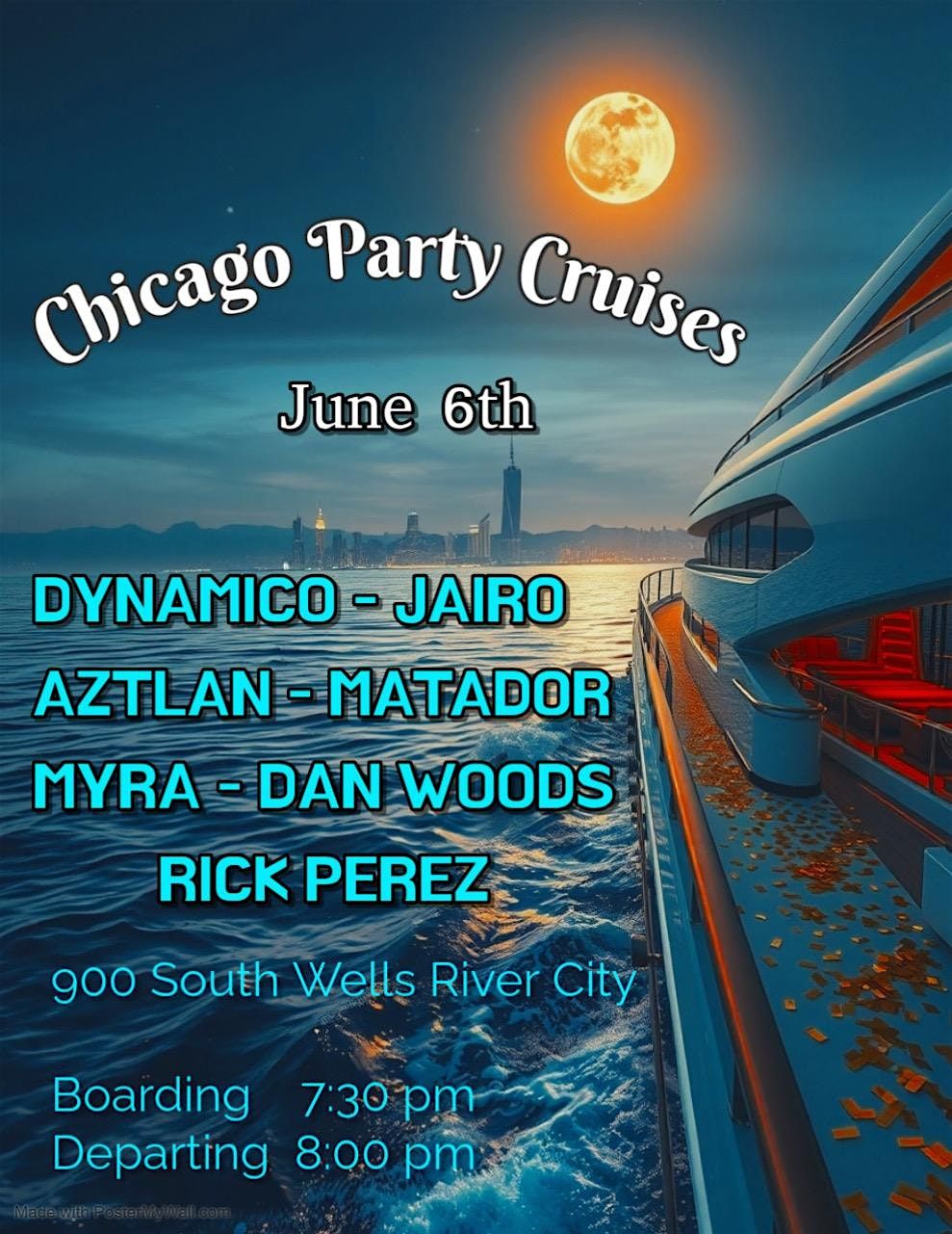 Fireworks Party Boat Cruise!