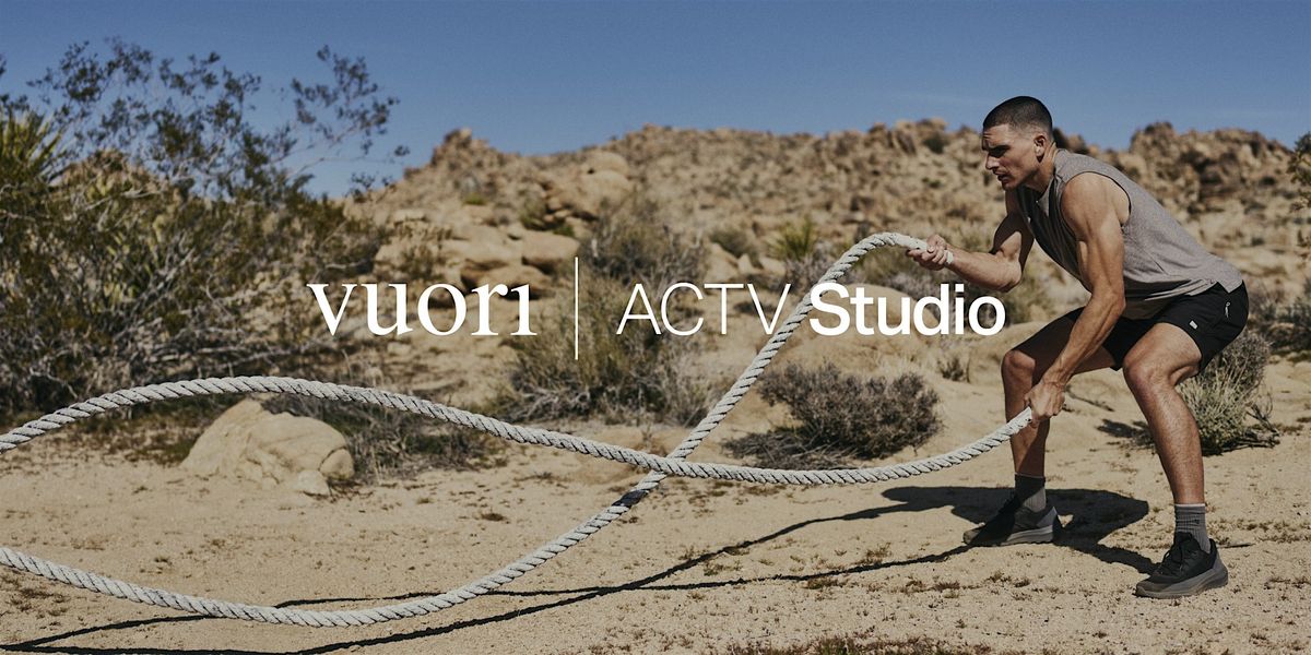 ACTV Studio IRL: Vuori NorthPark  x V1 Leader Mark Donohue