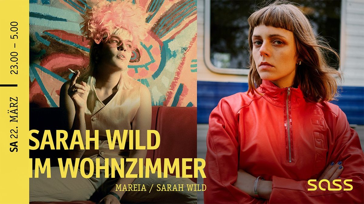 Sarah Wild im Wohnzimmer