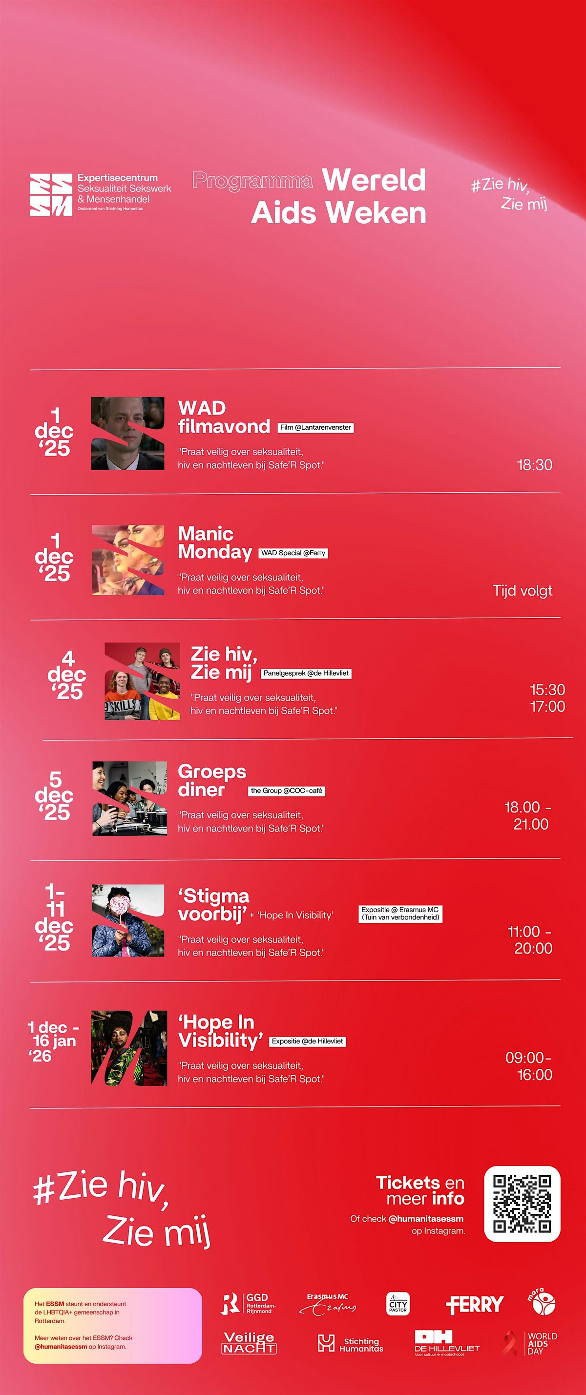 Wereld Aids Weken 2025: Zie hiv, zie mij