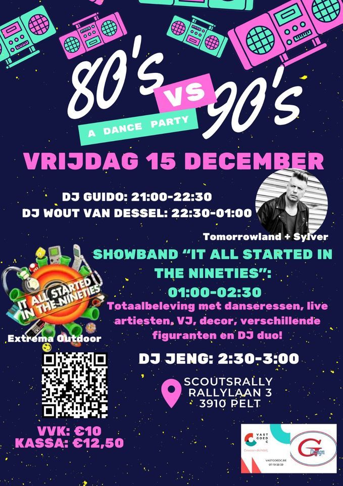 80\u2019s vs 90\u2019s Party