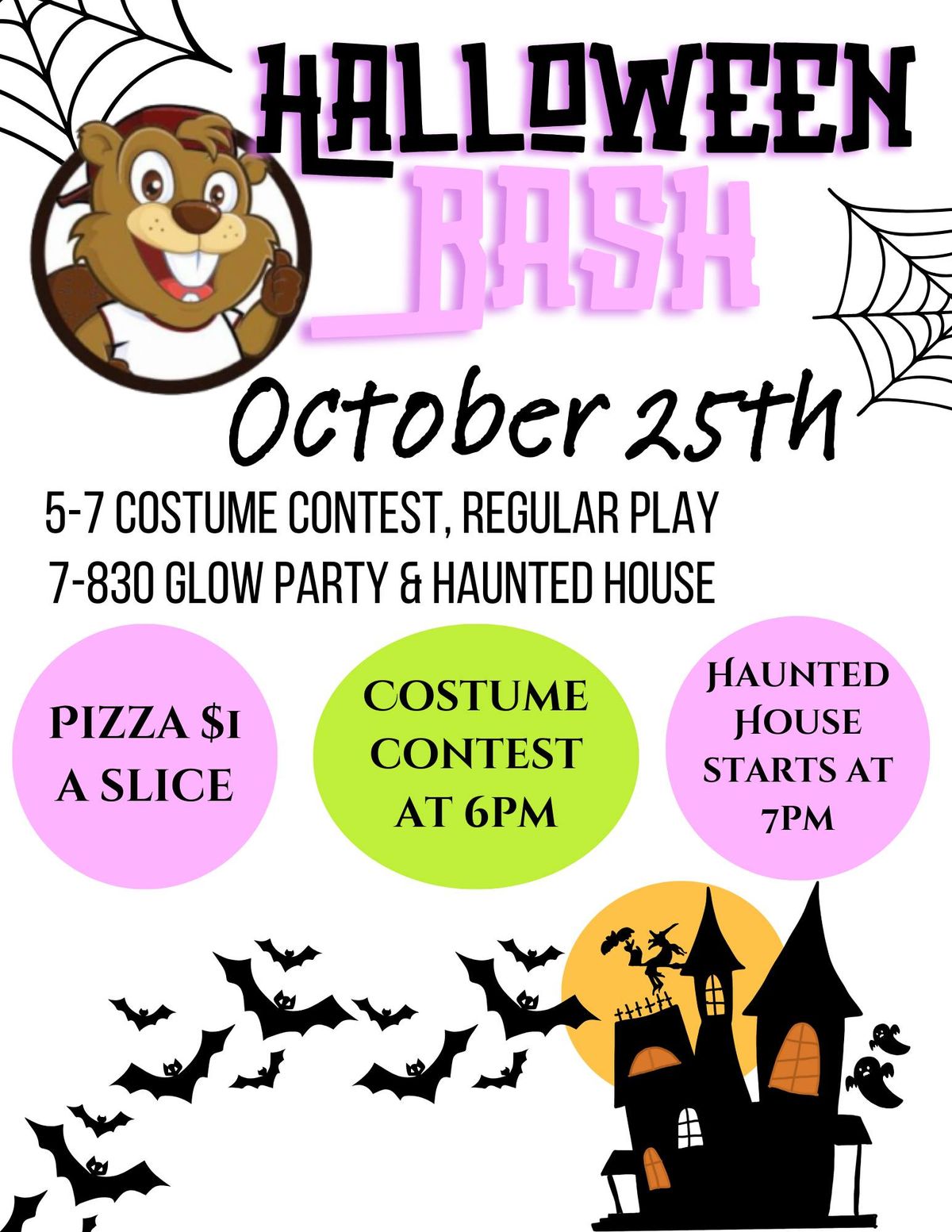 Bizy Beaver's Halloween Bash 