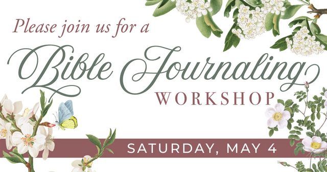 May Bible Journaling Workshop