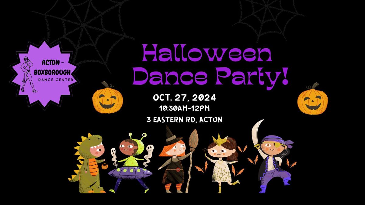 HALLOWEEN DANCE PARTY!