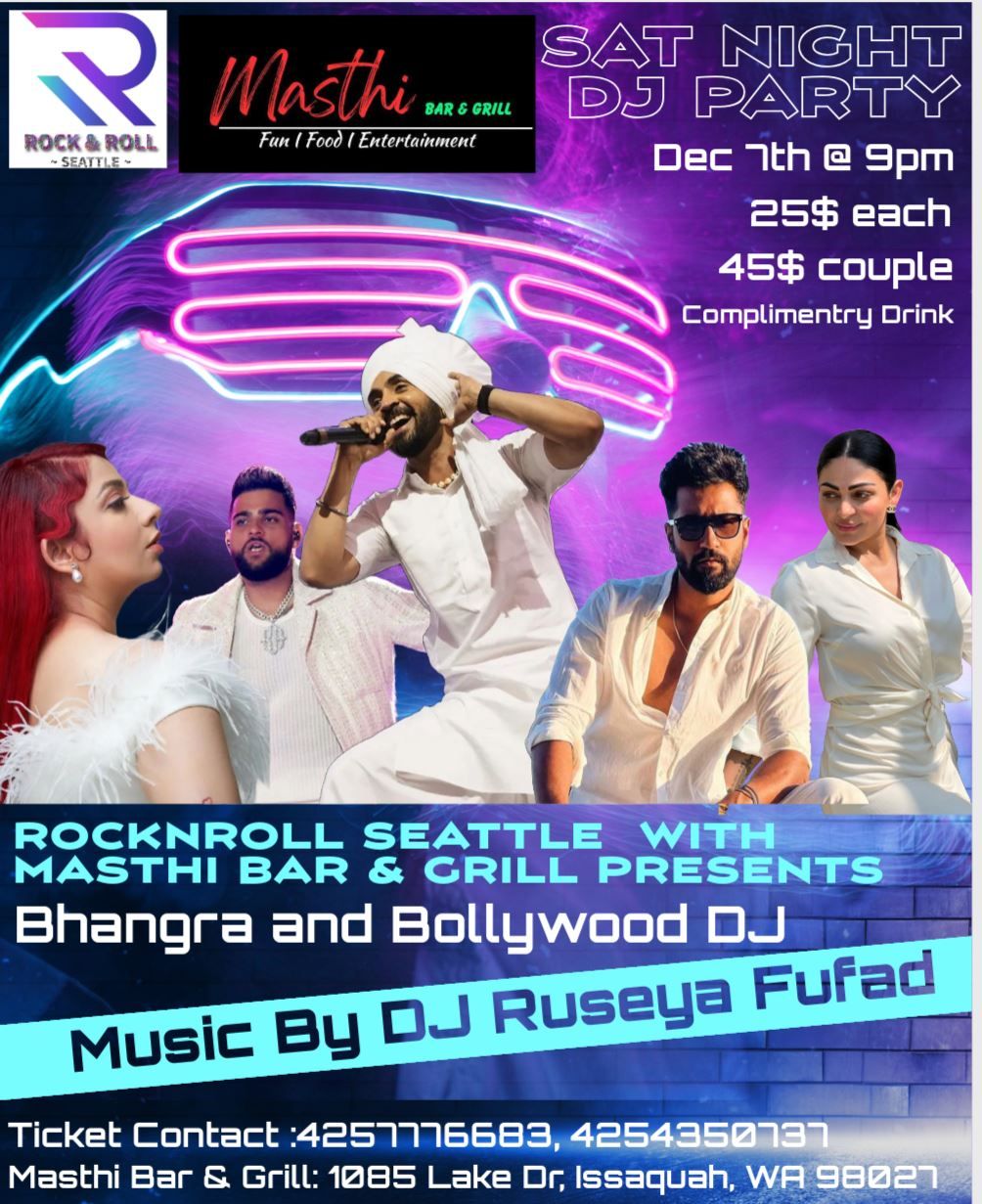 Bhangra & Bollywood DJ Night