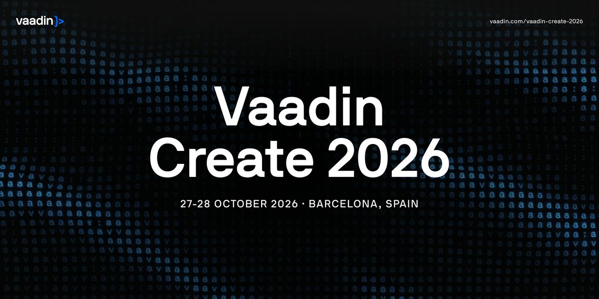 Vaadin Create 2026