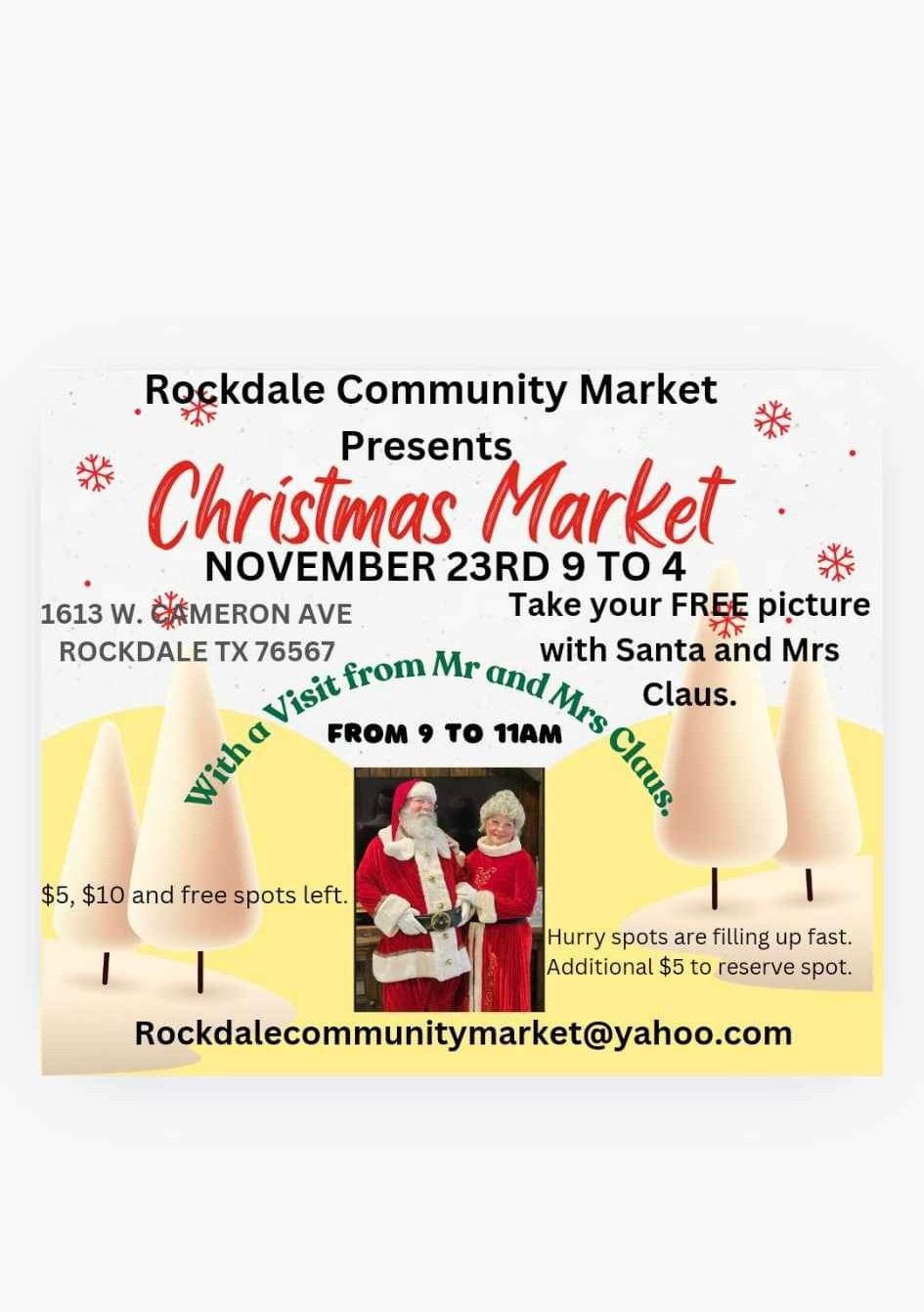 RCM Christmas Market