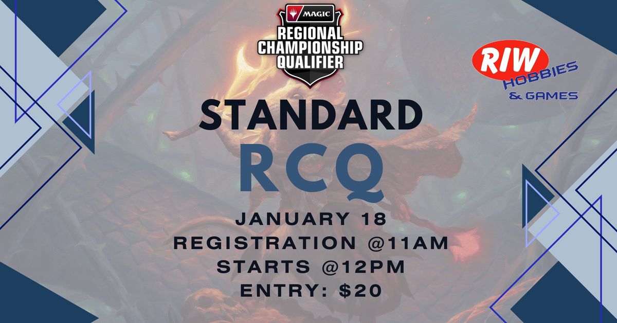 Magic the Gathering Standard RCQ