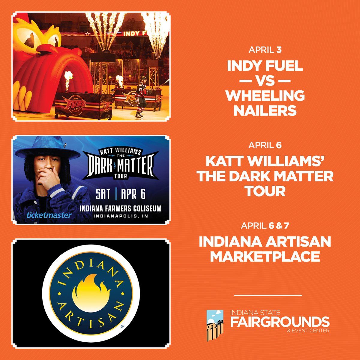 Indy Fuel at Wheeling Nailers at Wesbanco Arena