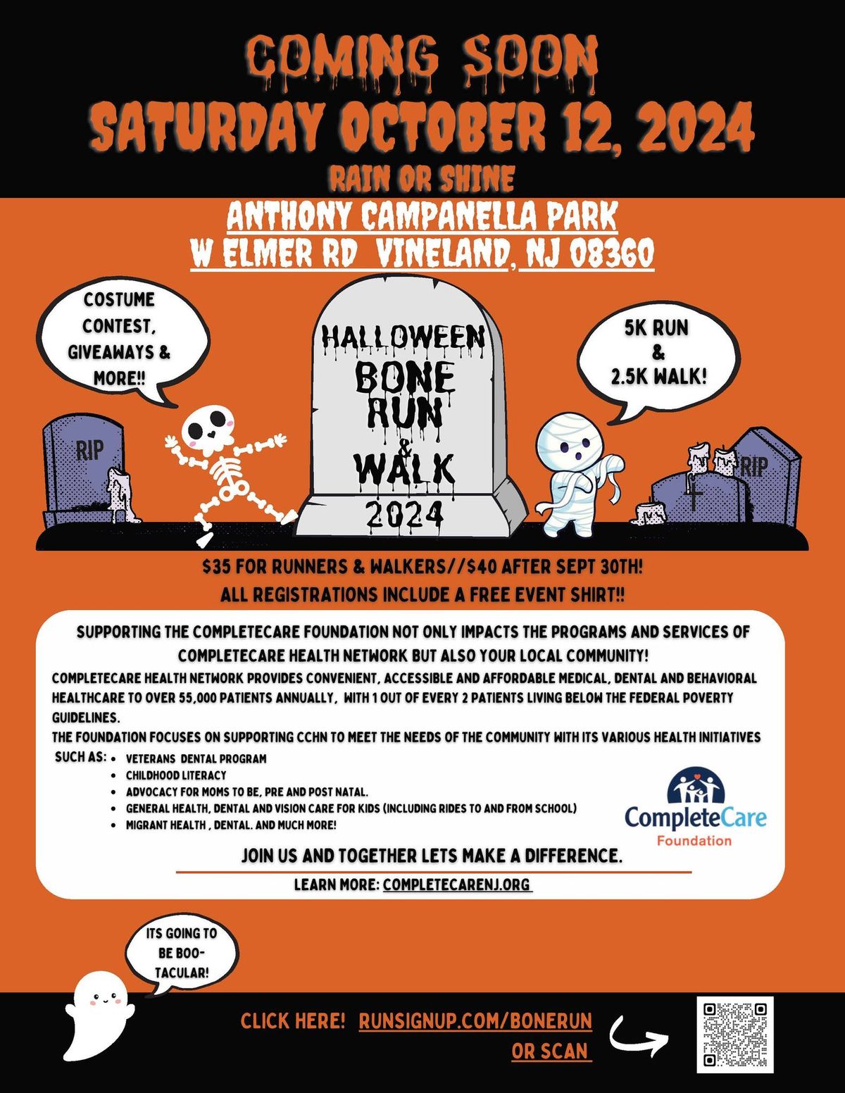  2024 Halloween Bone Run And Walk