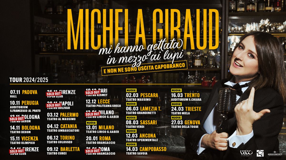 Michela Giraud dal vivo a Bari *Sold out