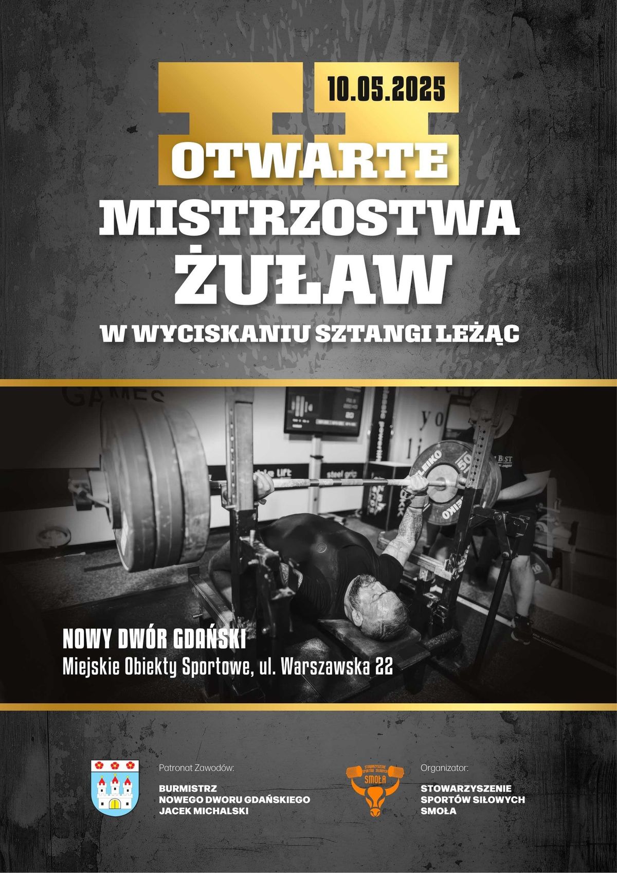 II Otwarte Mistrzostwa \u017bu\u0142aw w Wyciskaniu Sztangi Le\u017c\u0105c