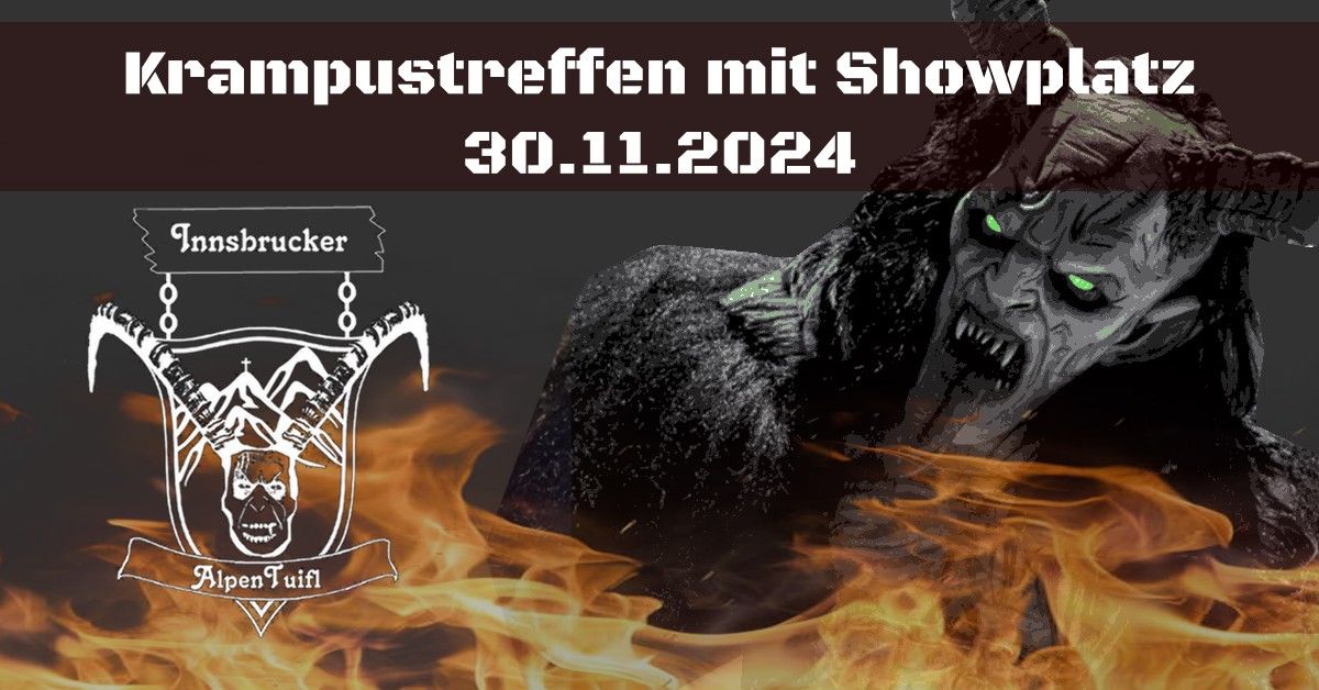 Krampustreffen mit Showplatz