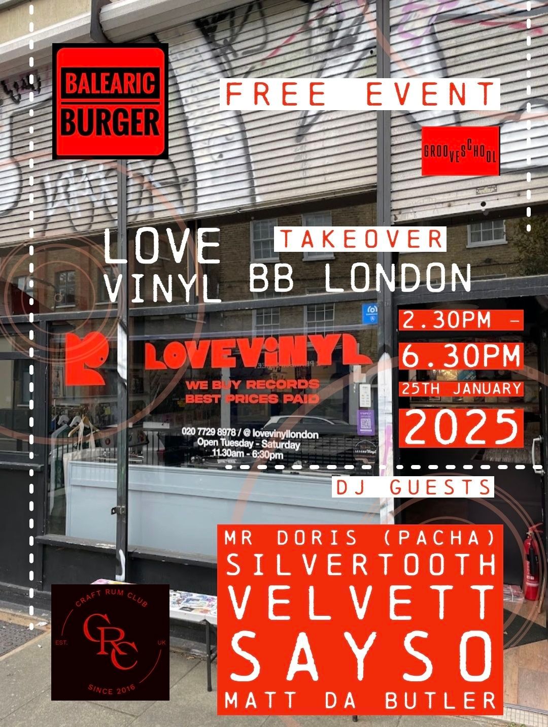 BB London - Love Vinyl Takeover 