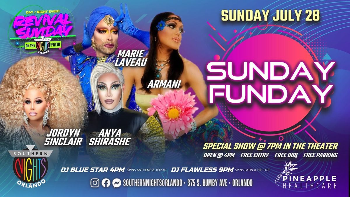 Revival Sunday Funday Show Special Guest Armani