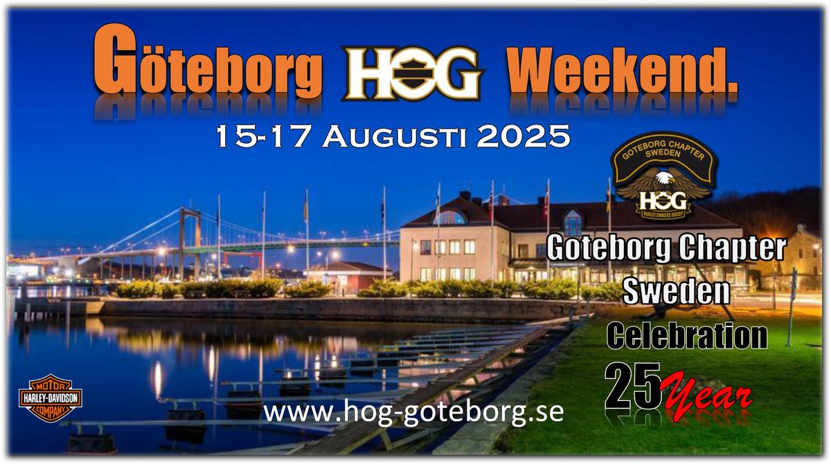 G\u00f6teborg HOG Weekend 2025