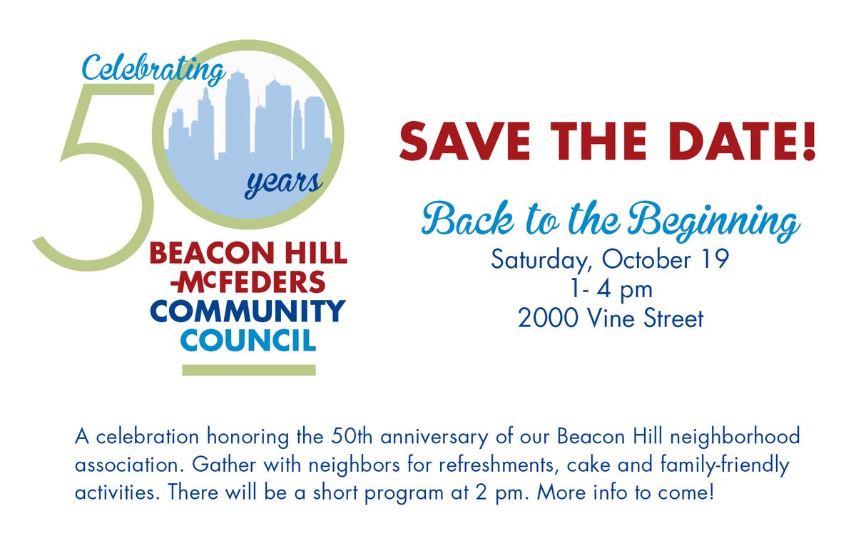 Beacon Hill-McFeders 50th Anniversary Celebration