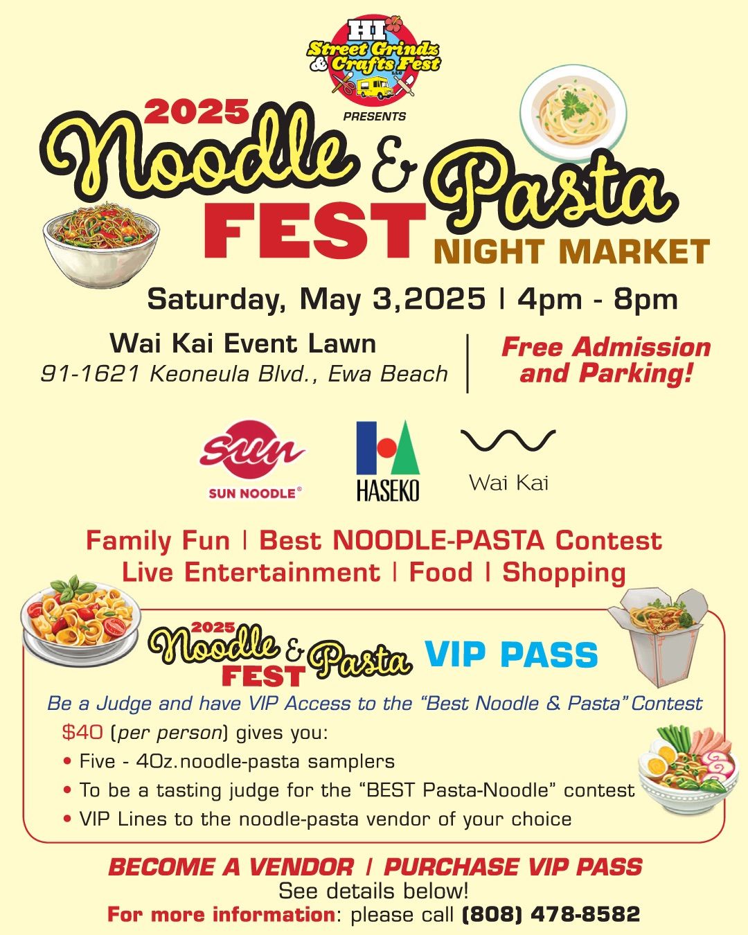 2025 Noodle & Pasta Fest Night Market