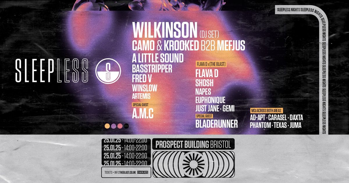 Wilkinson x [THE BLAST] present \/\/ Sleepless Bristol 2025