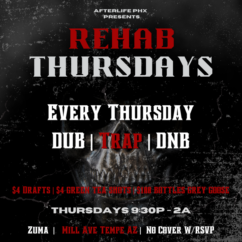 Rehab Thursdays at Zuma