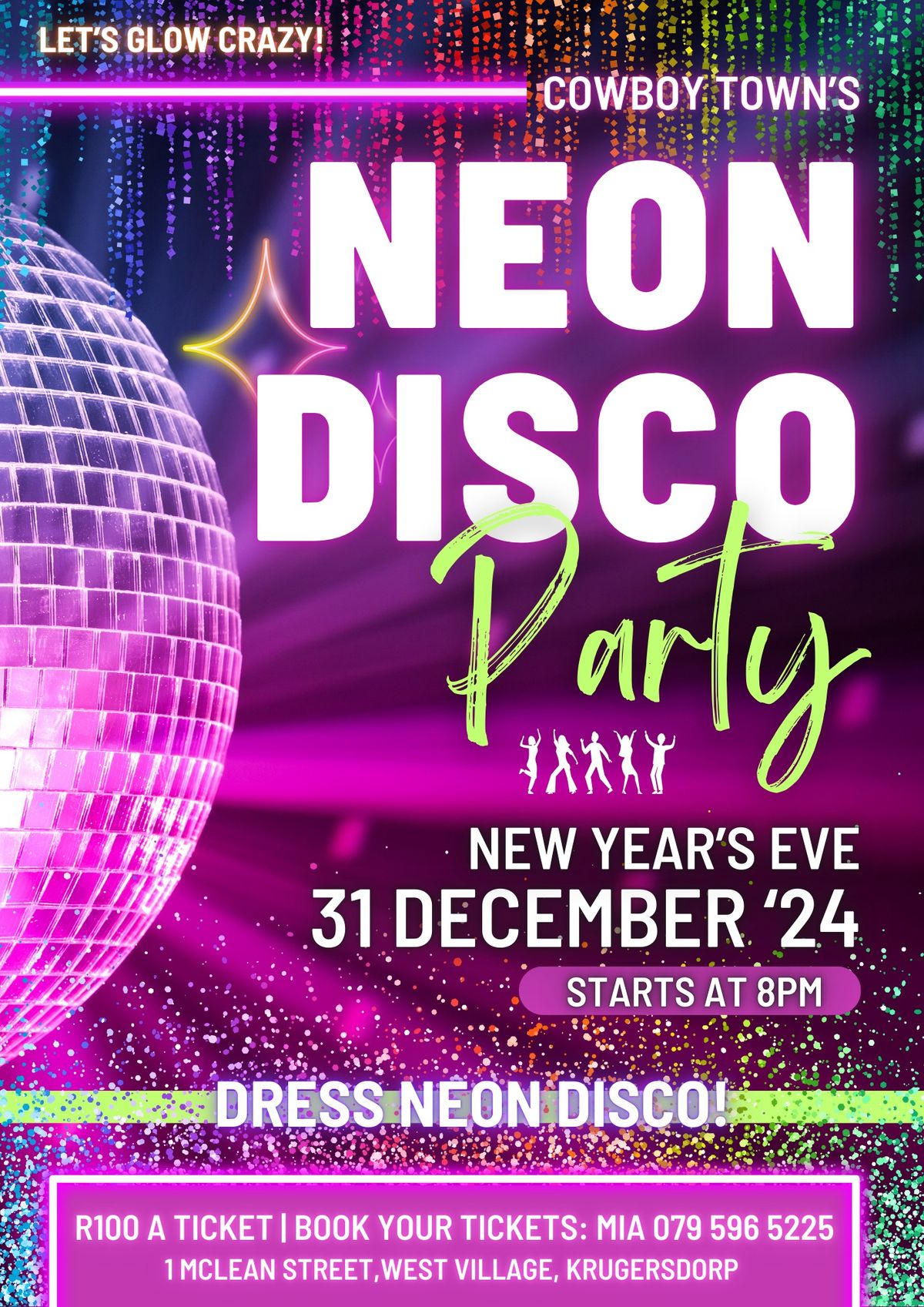 Neon Disco Party | New Year\u2019s Eve \ud83e\udea9