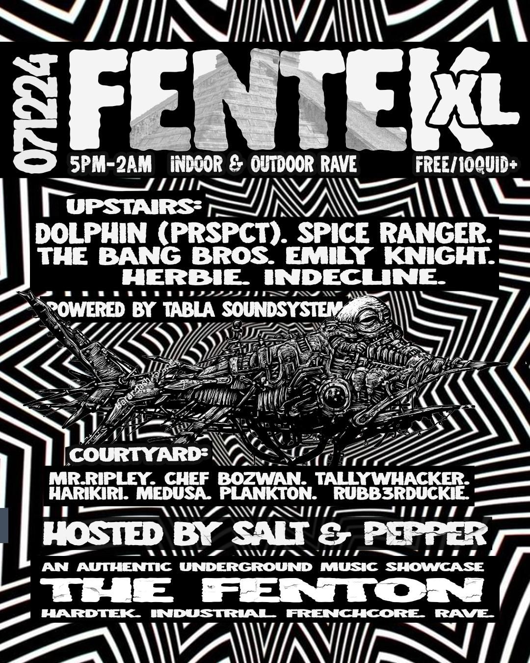 S&P: FENTEK XL #2 FT DOLPHIN, SPICE RANGER, TABLA SOUNDSYSTEM & MORE