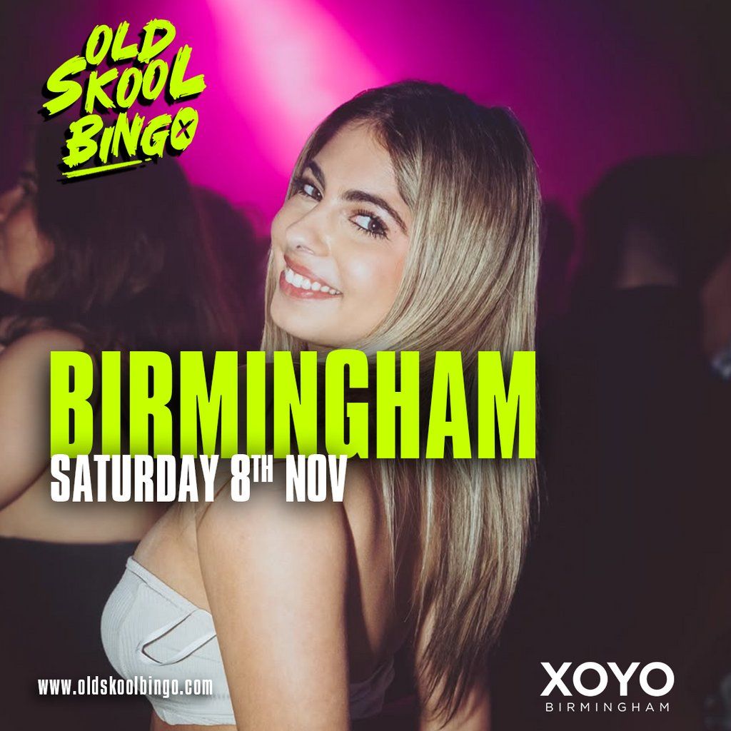 Old Skool Bingo Sat 8th Nov Birmingham