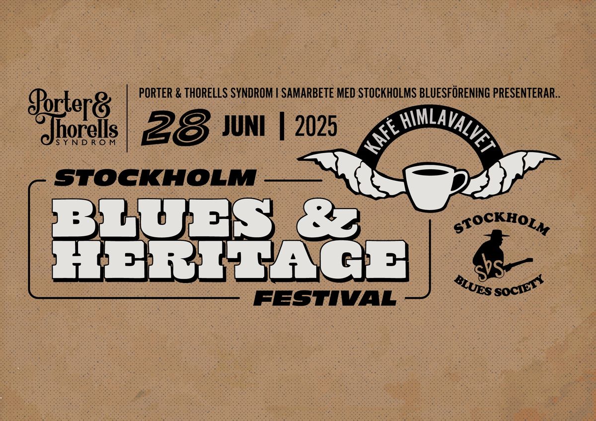 STOCKHOLM BLUES & HERITAGE - BLIND BIRD 2025 TICKET!