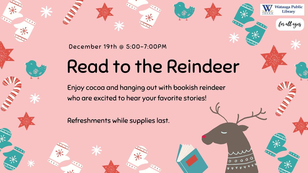 Read to the Reindeer