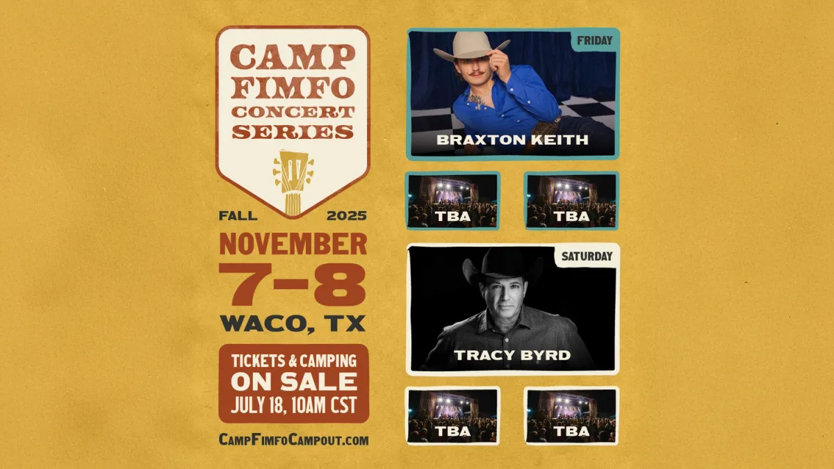 Parking Camp Fimfo Concert Series - Saturday - with Tracy Byrd