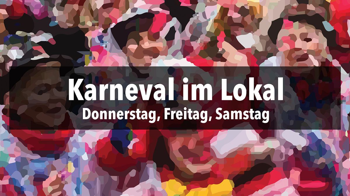 Karneval im Lokal