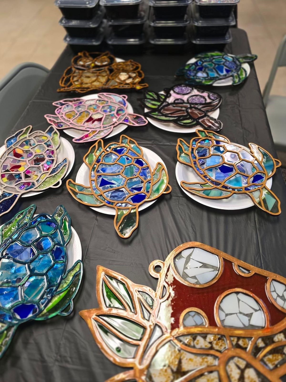 Resin Faux Stained Glass workshop