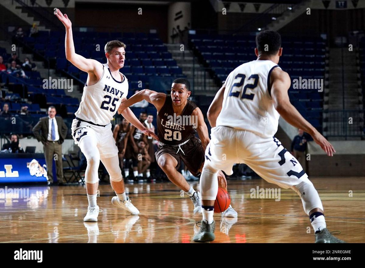 Lehigh Mountain Hawks at Navy Midshipmen Mens Basketball