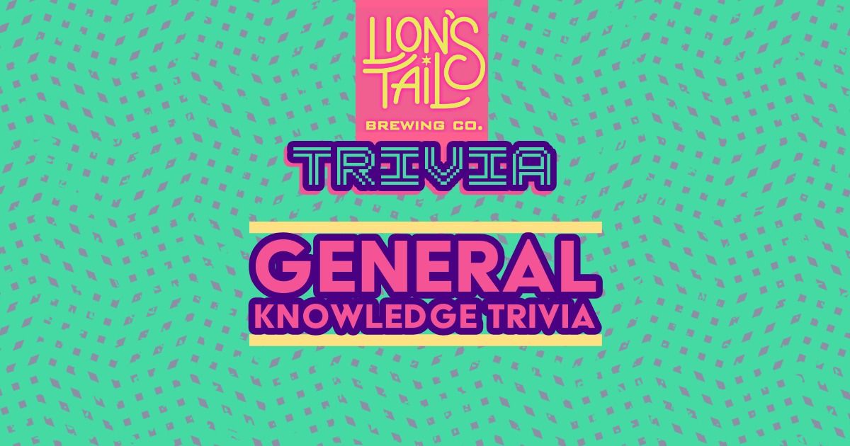 Lion's Tail Trivia (Neenah)