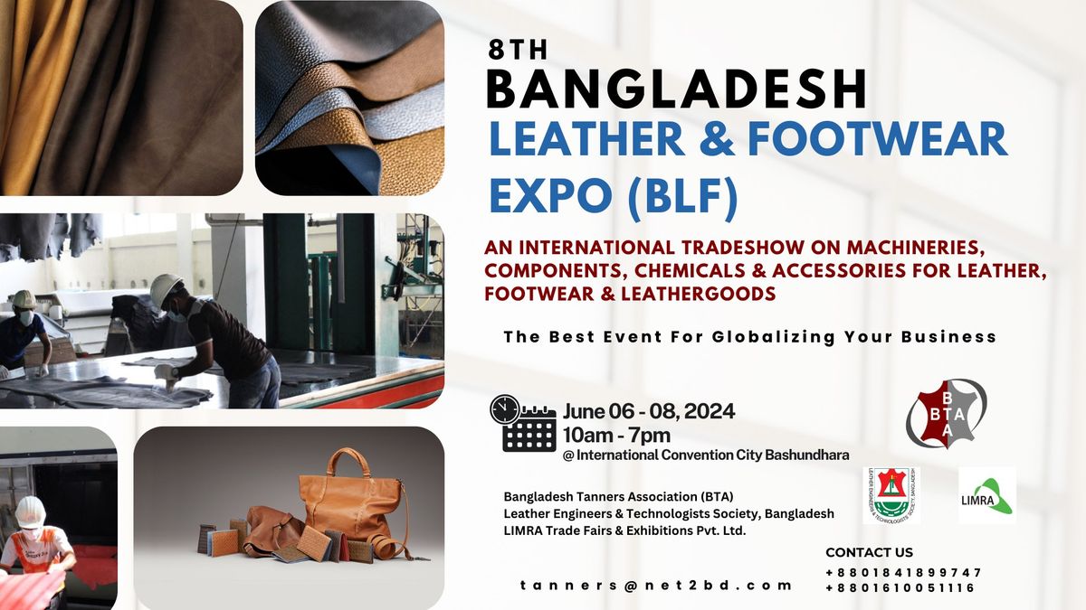 8th Bangladesh Leather & Footwear Expo (BLF)
