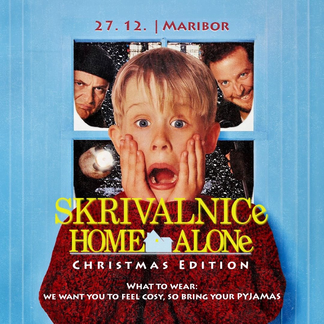 SKRIVALNICE HOME ALONE (Christmas Edition)