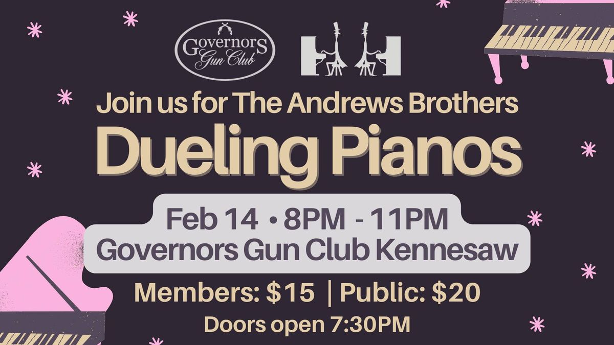 The Andrews Brothers Dueling Pianos