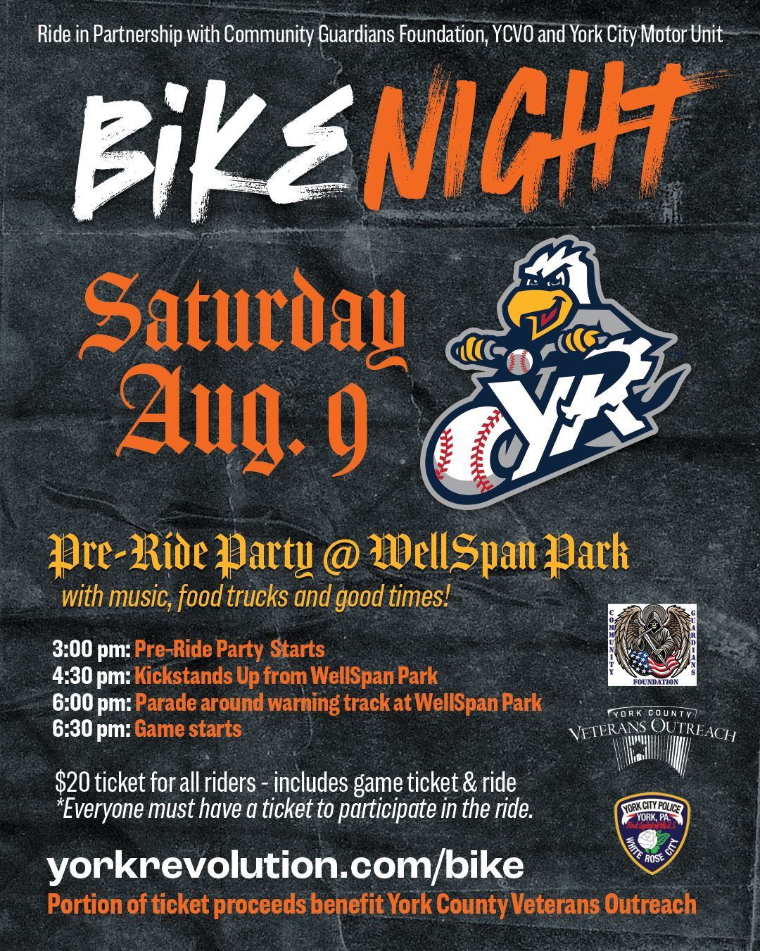 Bike Night with York Revolution 