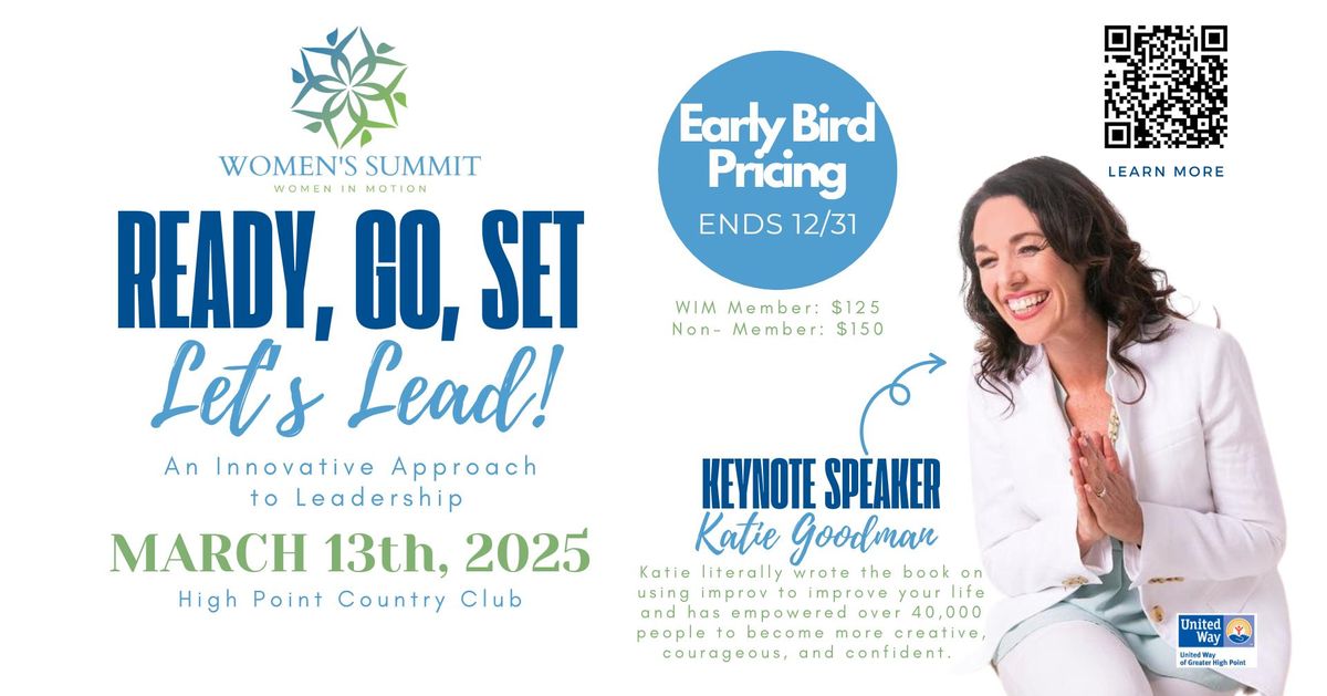 Ready, Go, Set \u2013 Let\u2019s Lead! An Innovative Approach to Leadership | 2025 Women's Summit