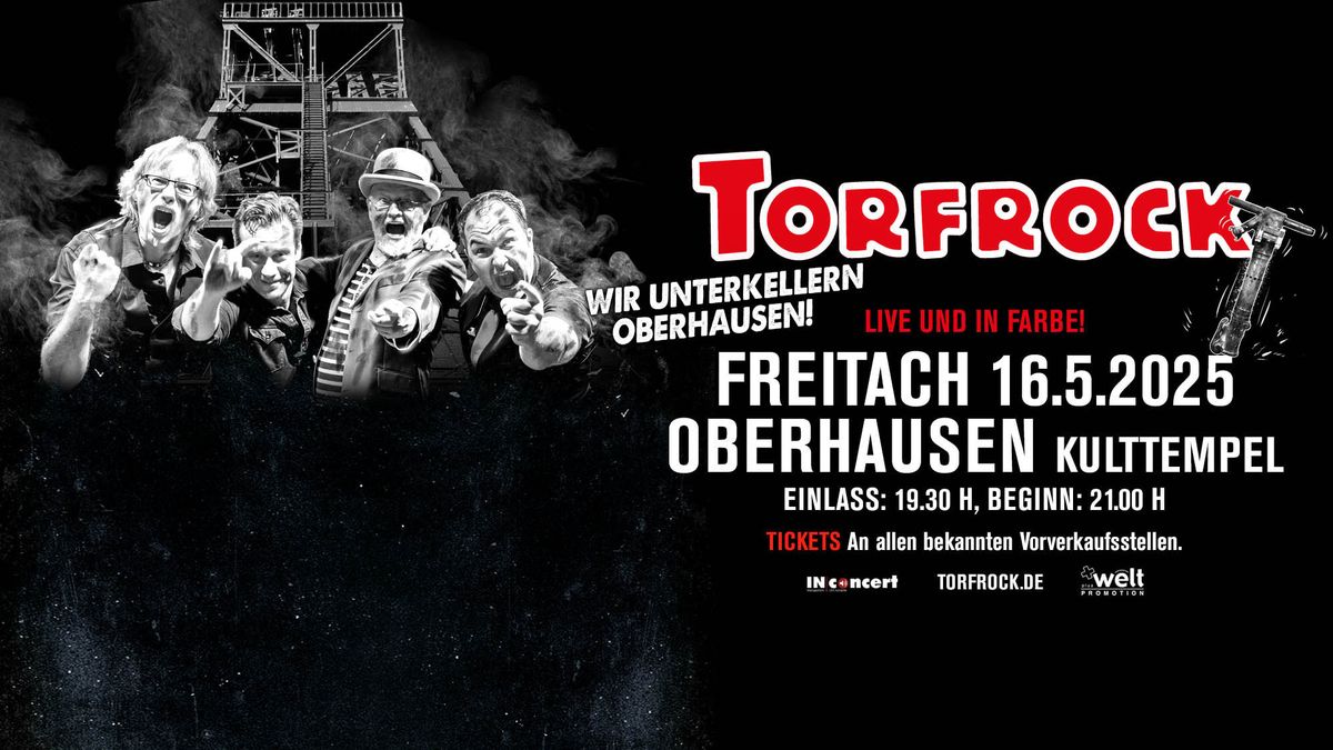 TORFROCK \/\/ Beinhart \/\/ Freitag, 16.05.2025 \/\/ Oberhausen, Kulttempel