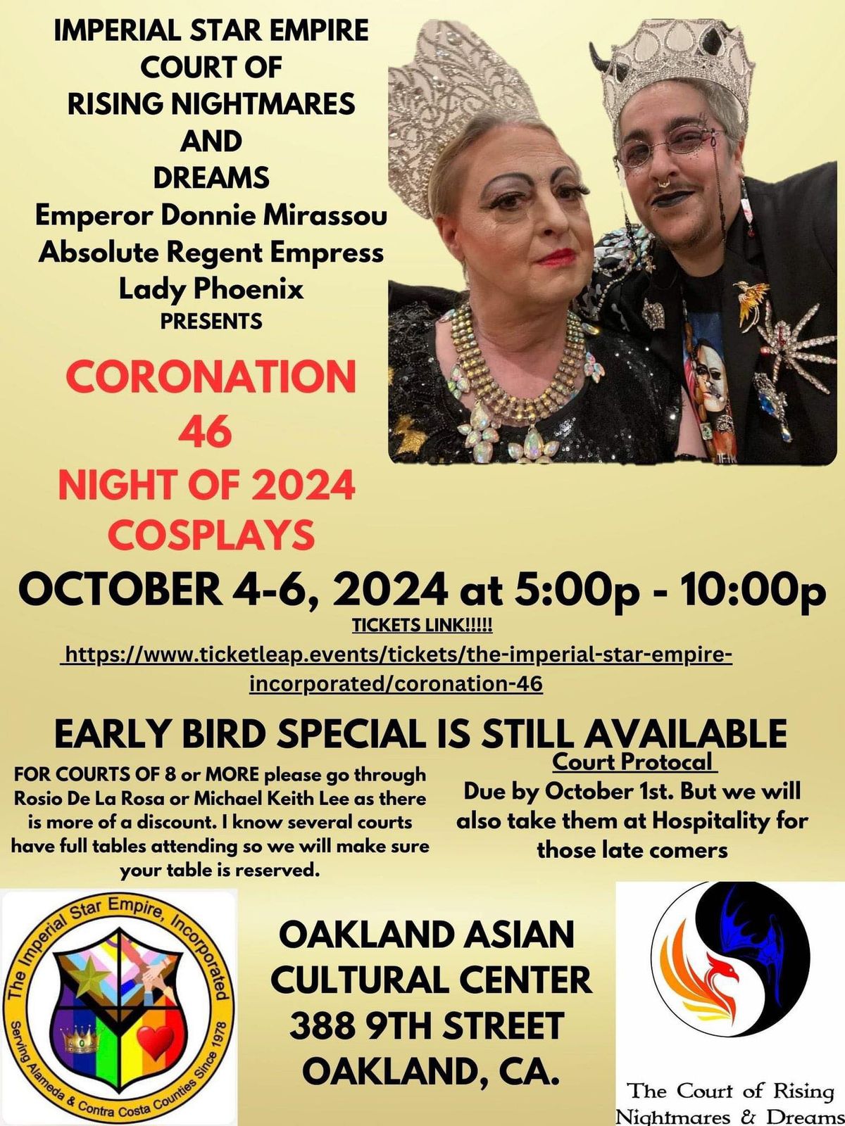 Coronation 46 - Night of 2024 Cosplays