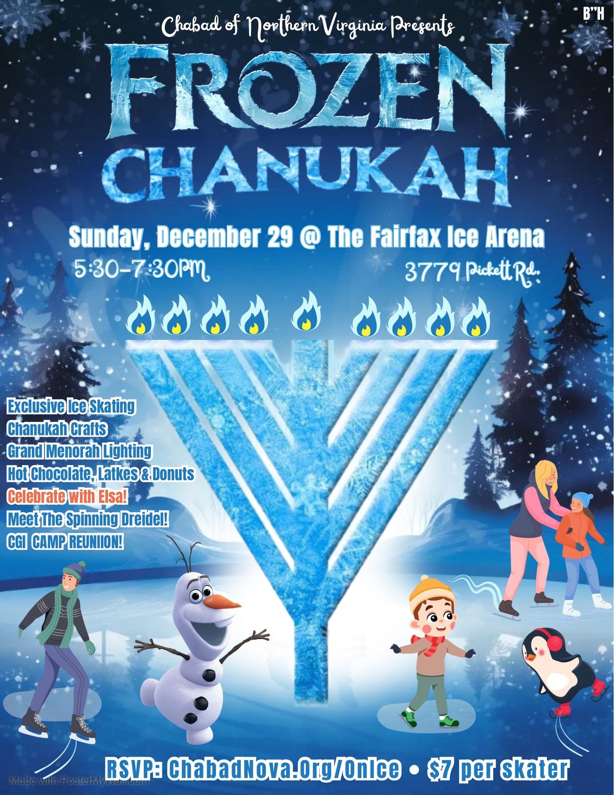 Frozen Chanukah on Ice!