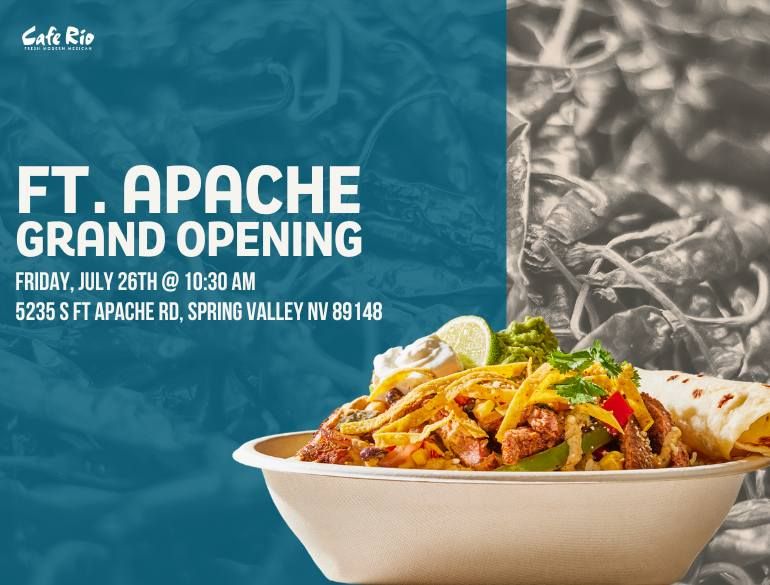 $1.99 Chips & Queso || Ft. Apache Grand Opening! 