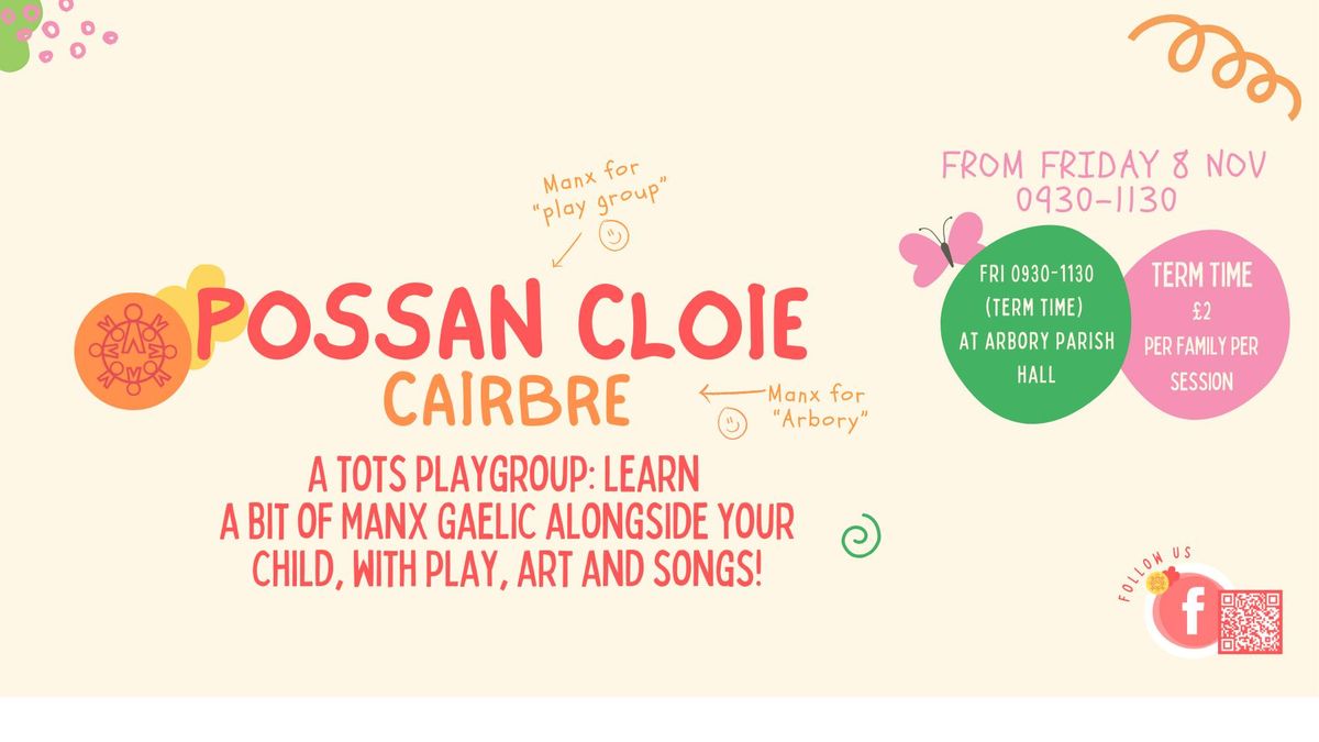 Possan Cloie Cairbre (Arbory) is back after half term!