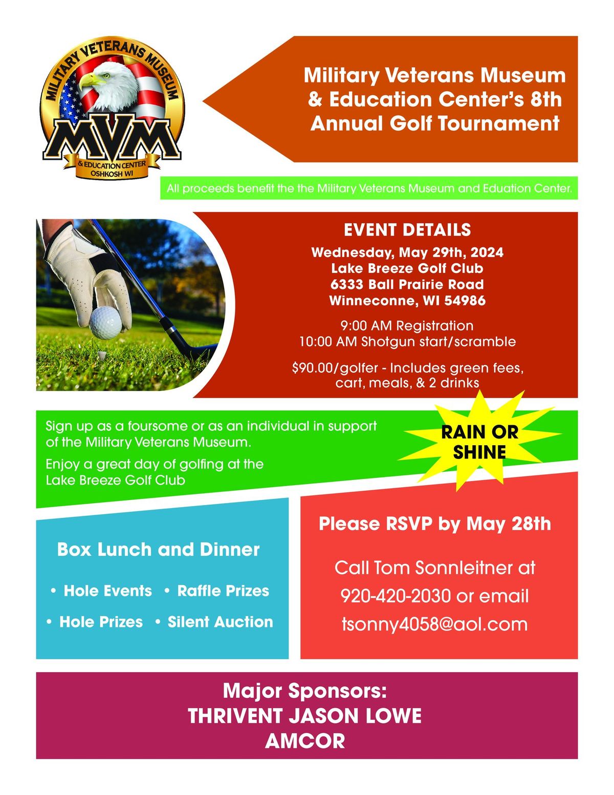 Annual MMEC Golf Tournament.